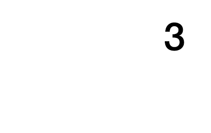 Credit card icon with 3 instalments badge