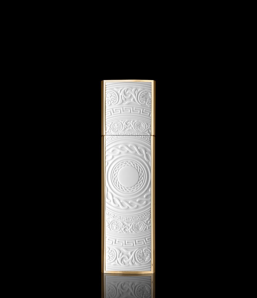 White Refillable Travel Spray Accessories, 7.5 ml perfume case
